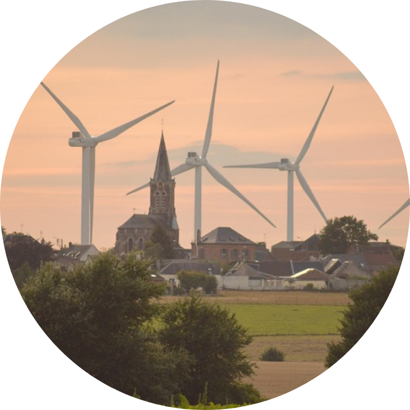 Eolienne en délégation de gestion autoconsommation collective