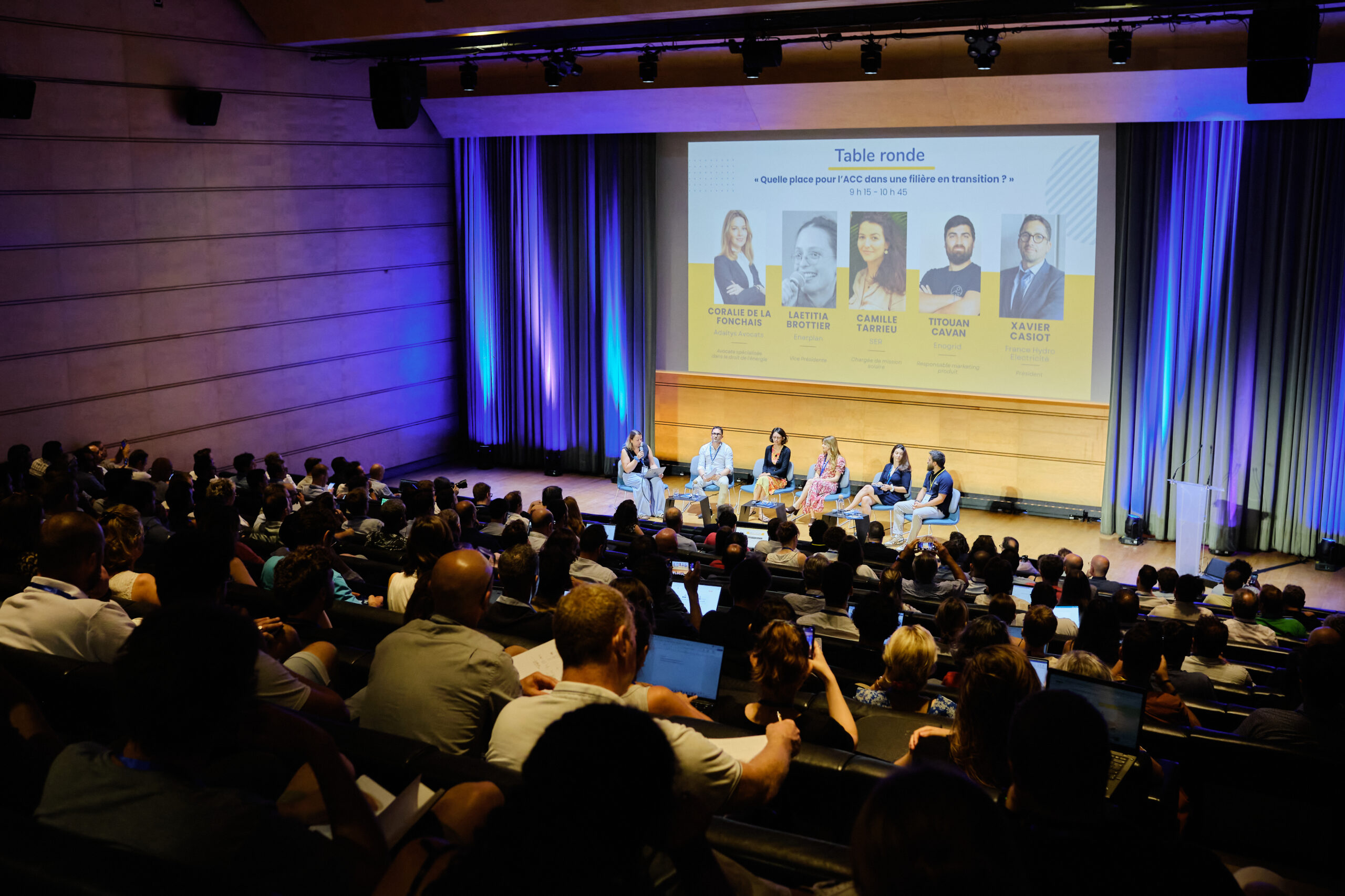 table ronde Journée de l’autoconsommation collective 2025 Enogrid