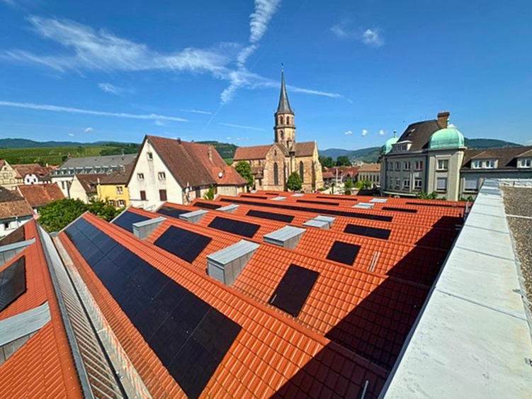 Autoconsommation collective Soultz Maison des associations