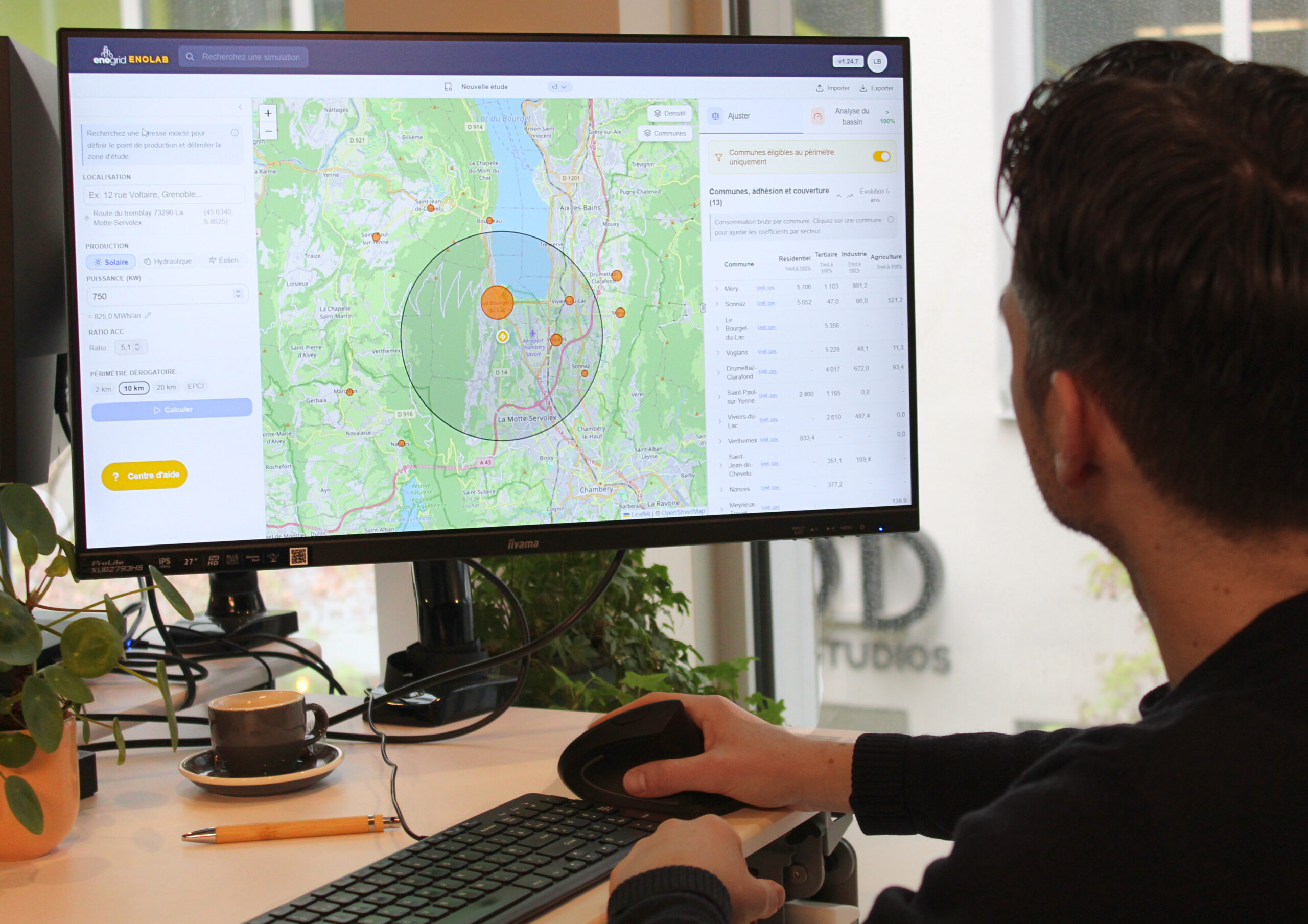 Lire la suite à propos de l’article Enogrid lance EnoLab explore, l&rsquo;outil cartographique pour évaluer le potentiel en autoconsommation collective
