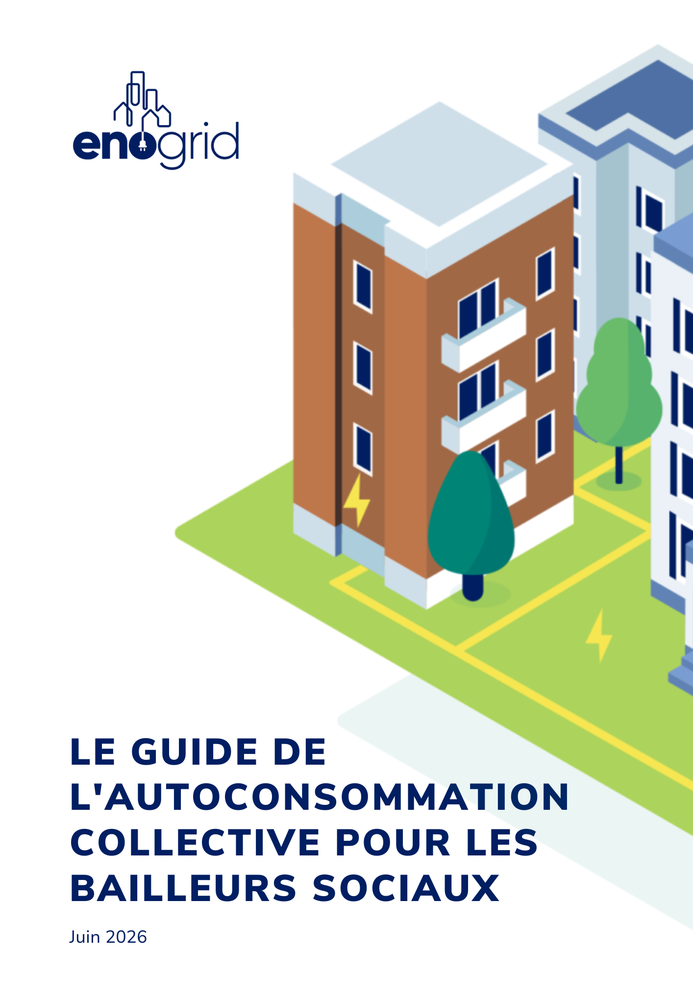 Couverture guide bailleurs sociaux autoconsommation collective juin 2026