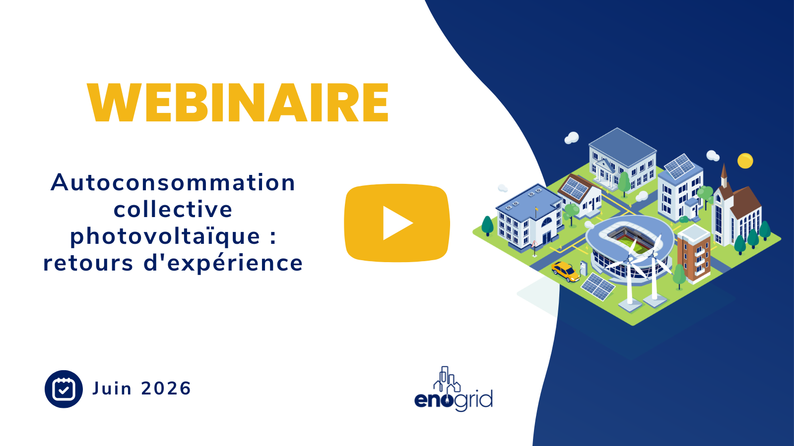 Webinaire autoconsommation collective photovoltaique