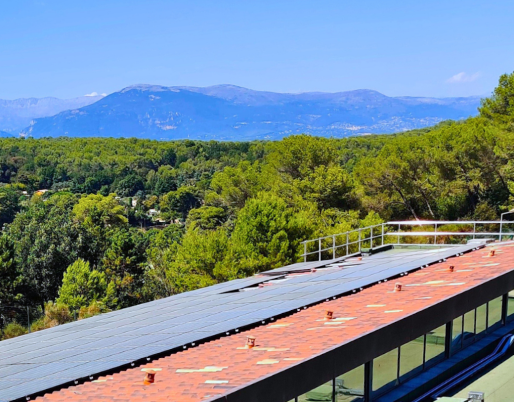École Mougins autoconsommation collective